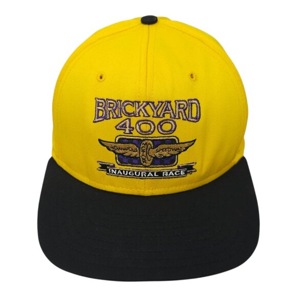 Backyard 400 Inaugural Race Snapback Cap Trucker 1994 Hat DeLong USA Made - Picture 11 of 14